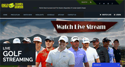 Desktop Screenshot of golflivestreaming.net